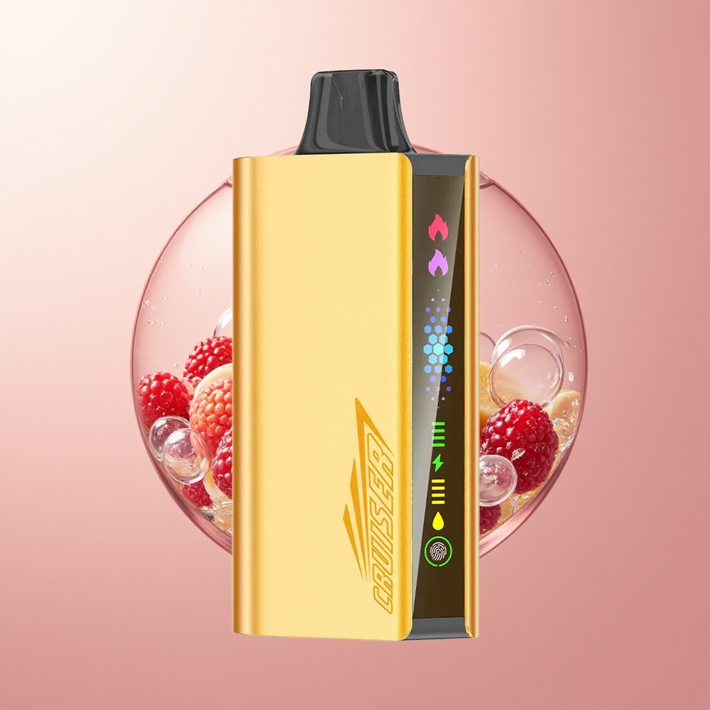 Mixed Berry JNR Cruiser 12000 Puffs Animation Screen Disposable Vape