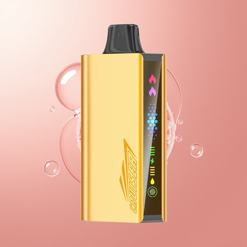 Strawberry Chupa Chups JNR Cruiser 12000 Puffs Built-in 3500mAh Battery