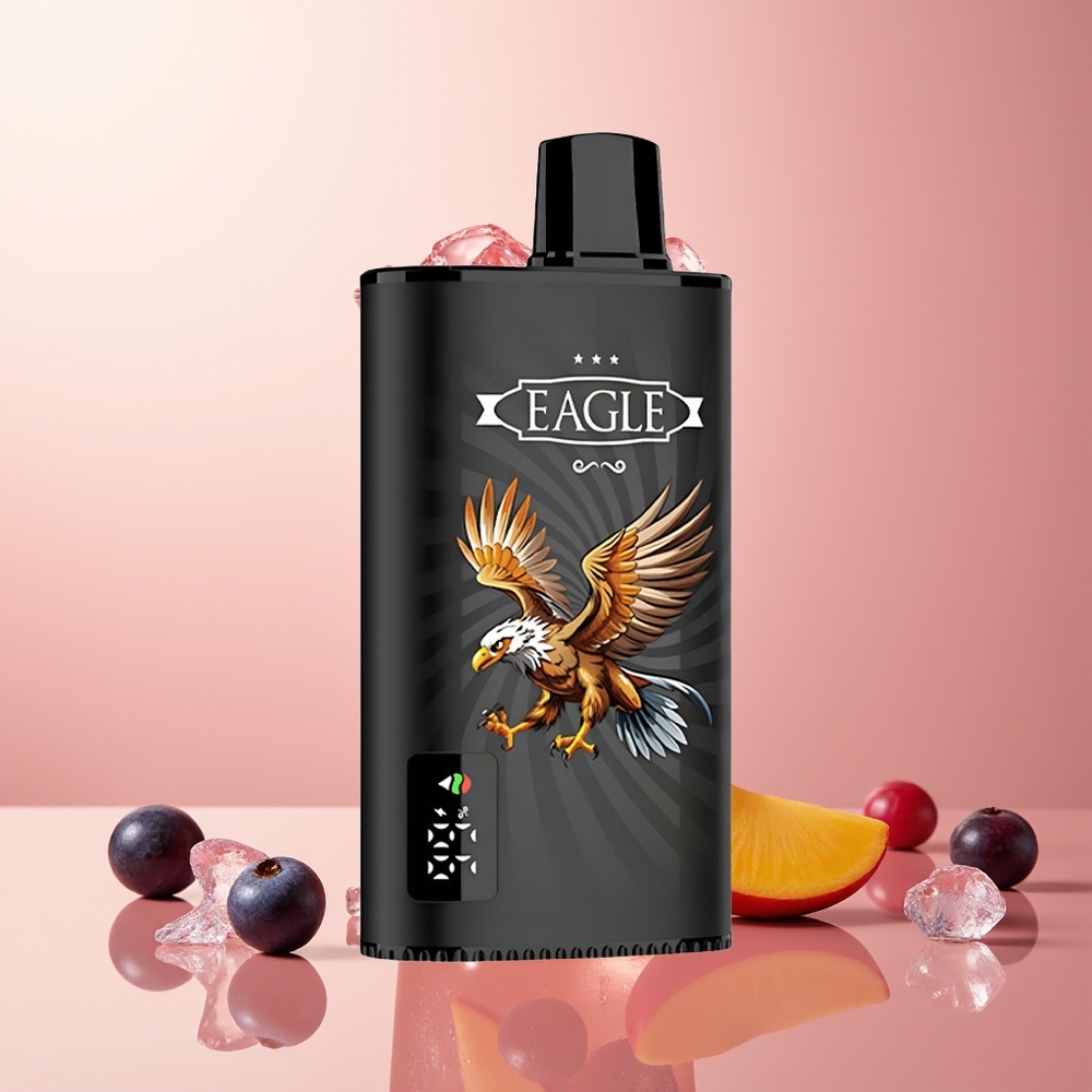Blackcurrant Mango Ice JNR EAGLE Smart 23000 Puffs Digital Screen