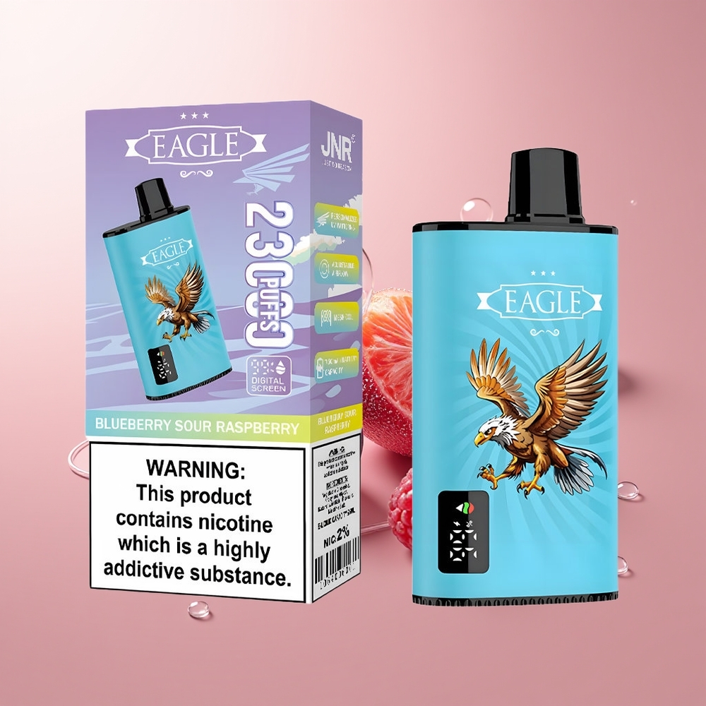 Blueberry Sour Raspberry JNR EAGLE Smart 23000 Puffs 25ml Disposable Vape