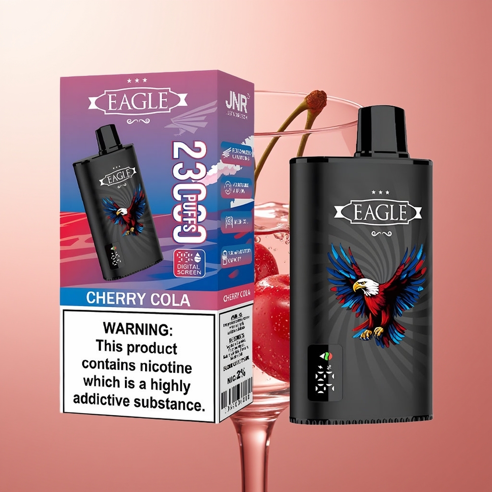 Cherry Cola JNR EAGLE Smart 23000 Puffs Digital Screen