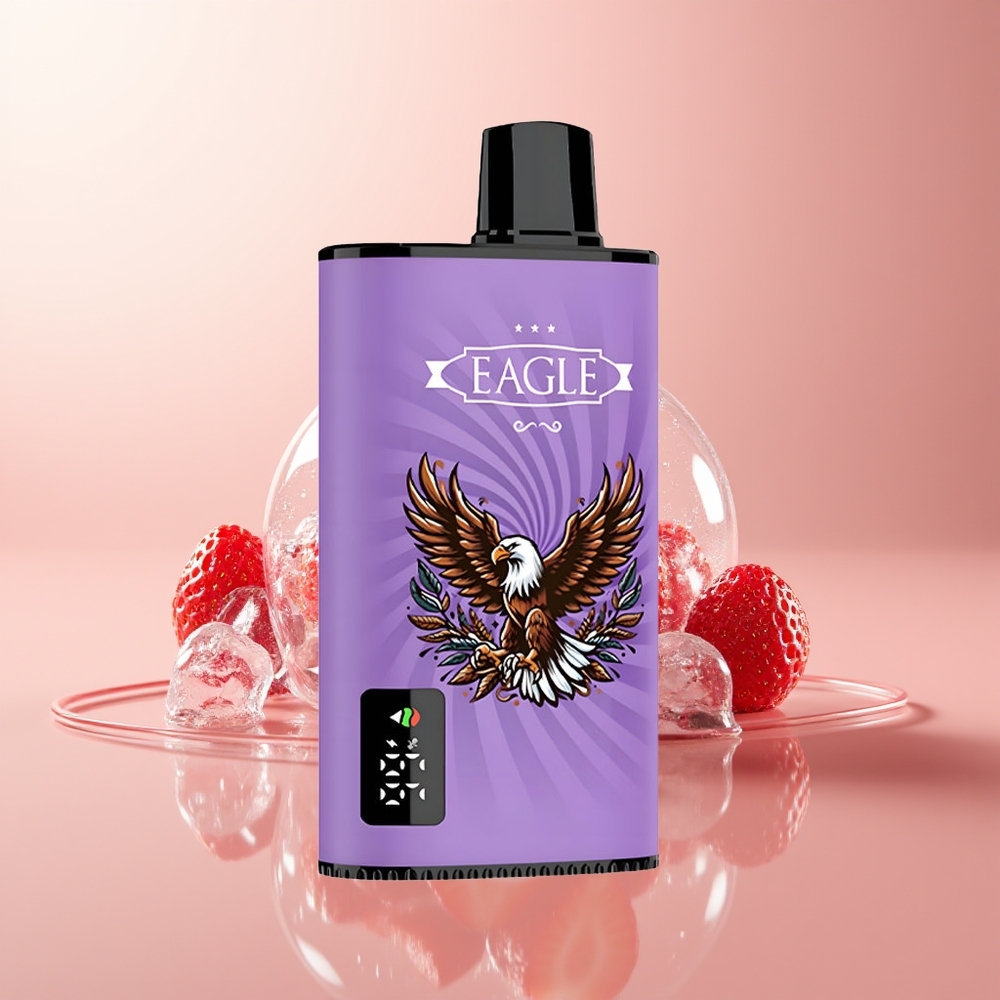 Strawberry Ice JNR EAGLE Smart 23000 Puffs Digital Screen