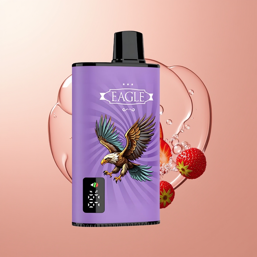 Strawberry Kiwi JNR EAGLE Smart 23000 Puffs Digital Screen