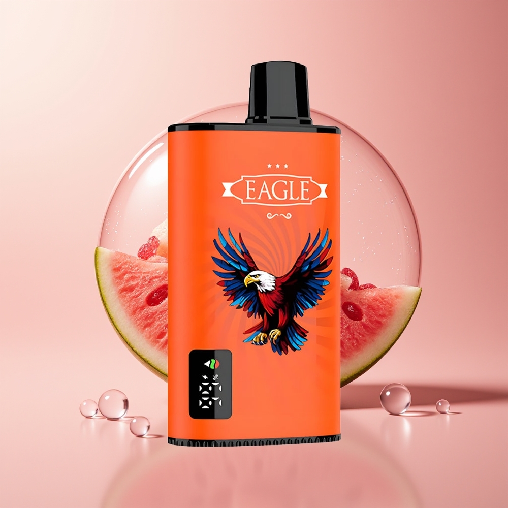 Watermelon Bubblegum JNR EAGLE Smart 23000 Puffs Disposable Vape with Digital Screen