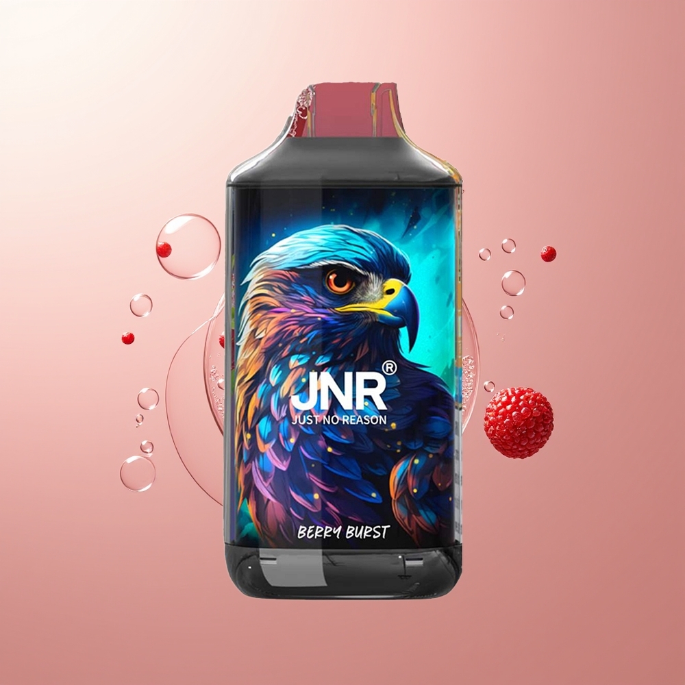Berry Burst JNR Falcon 16000 Puffs Dual Mesh Coil