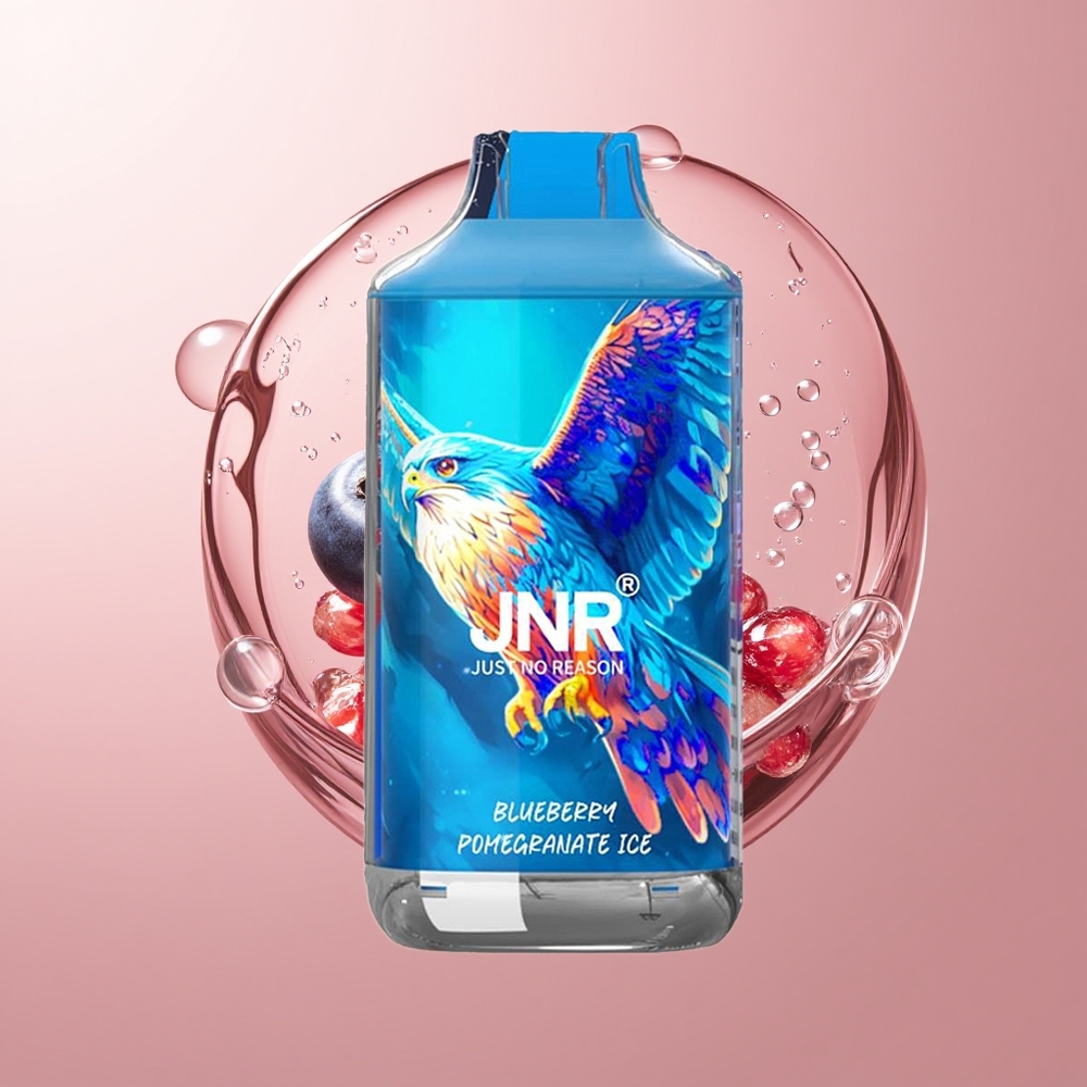 Blueberry Pomegranate Ice JNR Falcon 16000 Puffs Smart LED Display