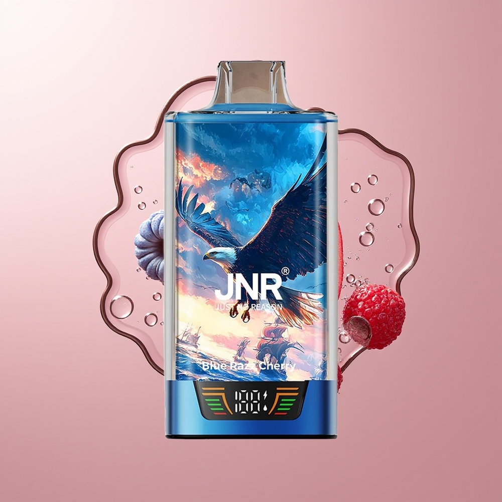 Blue Razz Cherry JNR Falcon Pro 28000 Puffs Disposable Vape
