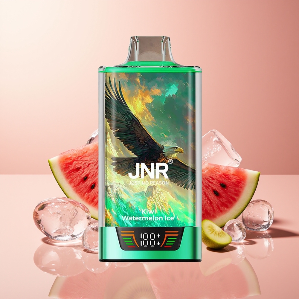 Kiwi Watermelon Ice JNR Falcon Pro 28000 Puffs Dual Mesh Coil