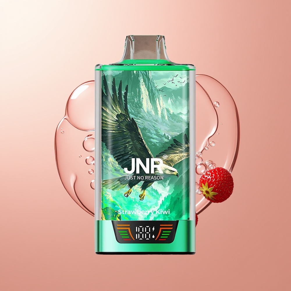 Strawberry Kiwi JNR Falcon Pro 28000 Puffs Dual Mesh