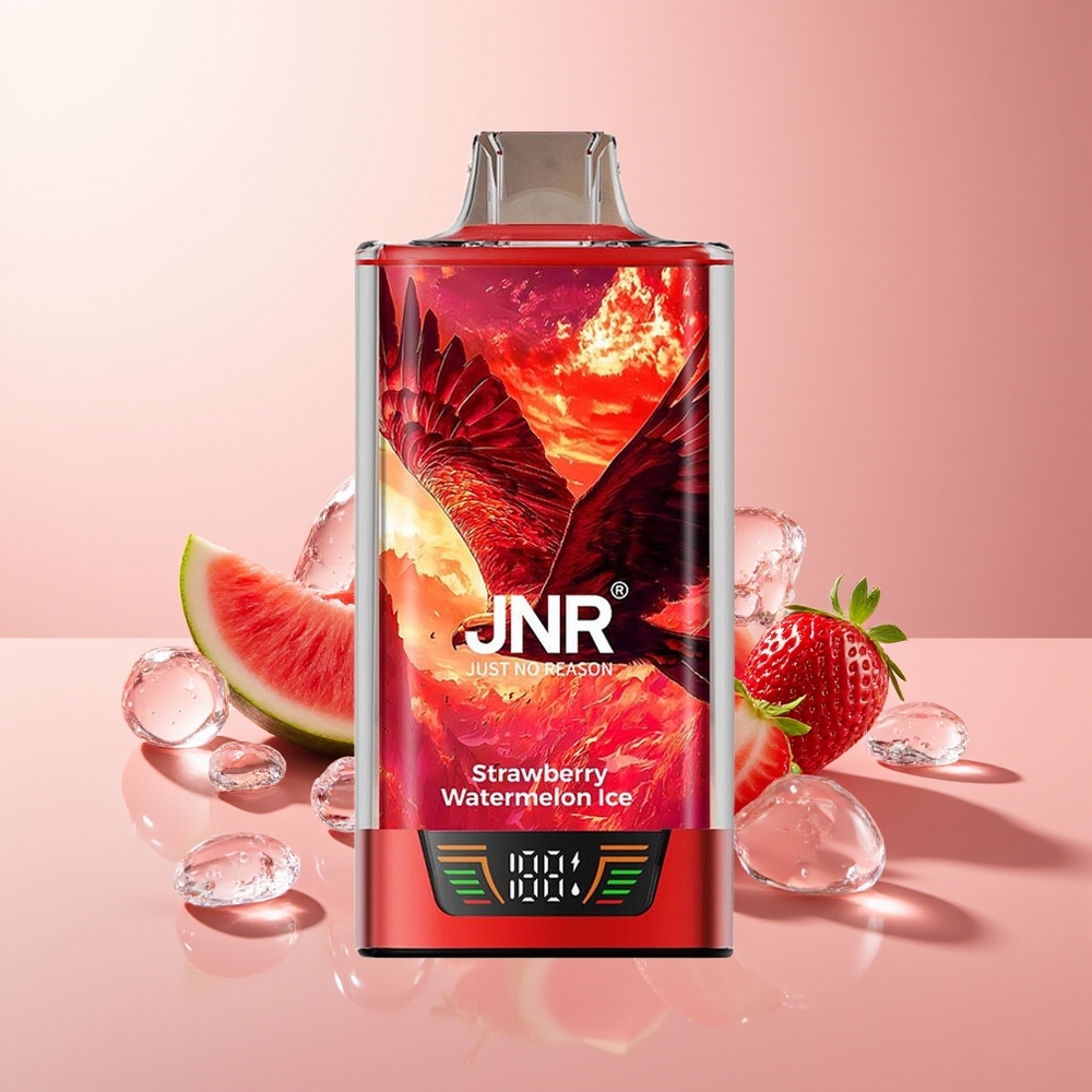 Strawberry Watermelon Ice JNR Falcon Pro 28000 Puffs