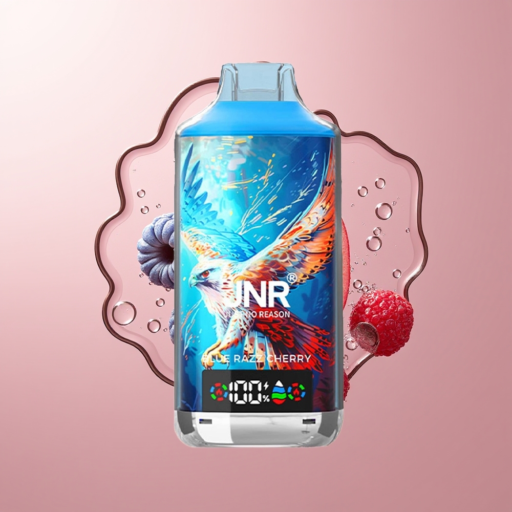 Blue Razz Cherry JNR Falcon X 18000 Puffs Dual Mesh Disposable Vape