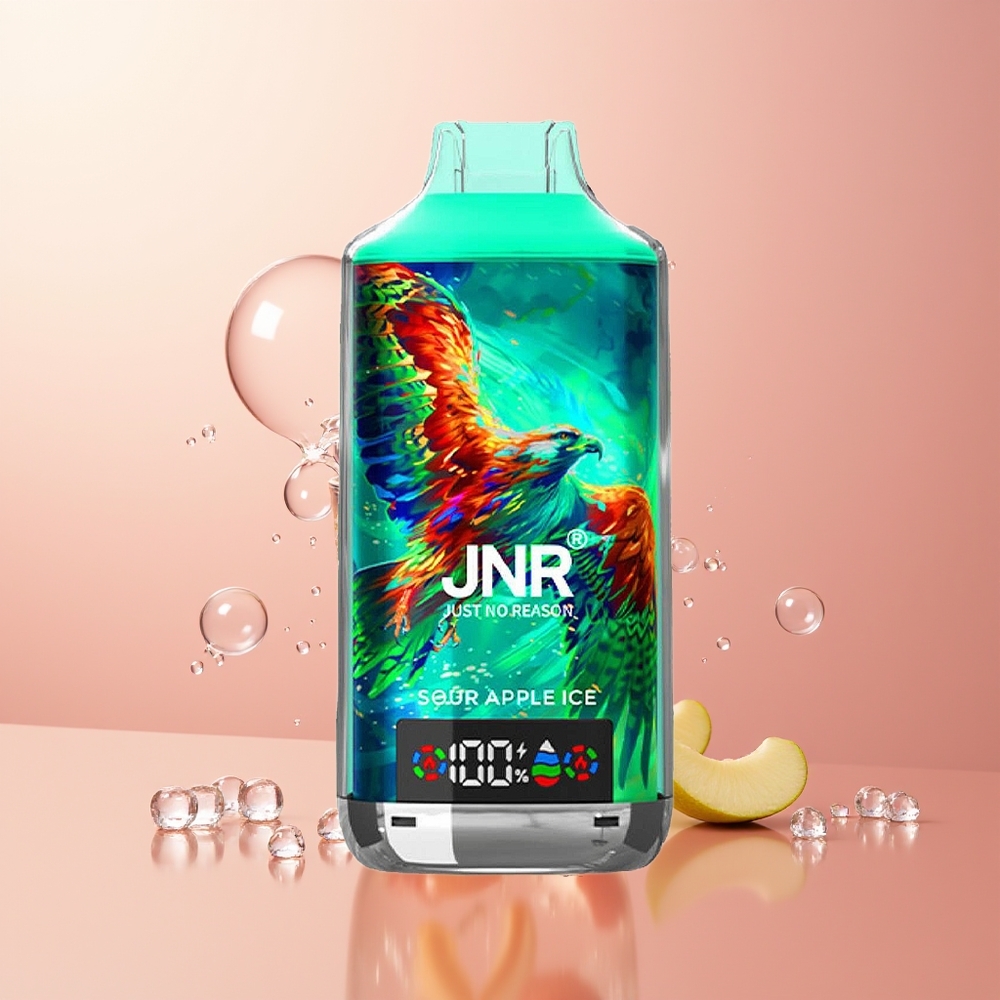 Sour Apple Ice JNR Falcon X 18000 Puffs Dual Mesh Disposable Vape