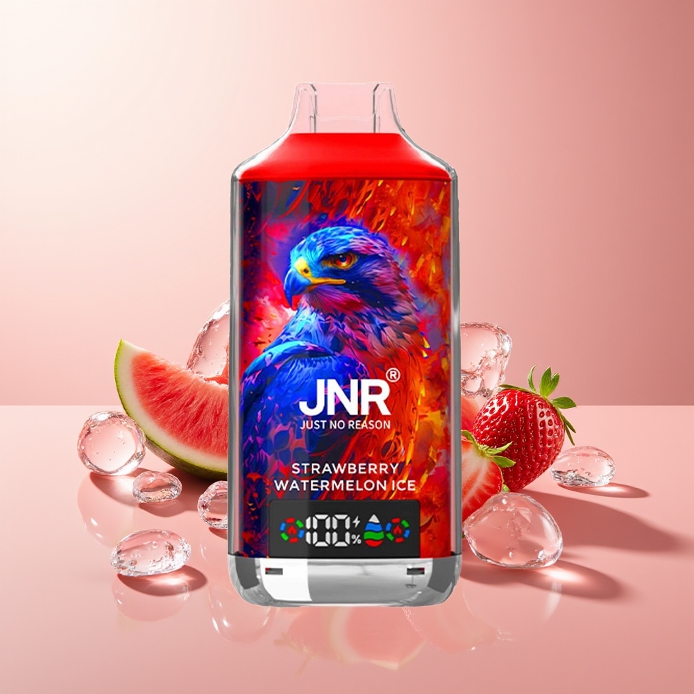 Strawberry Watermelon Ice JNR Falcon X 18000 Puffs Dual Mesh Coil