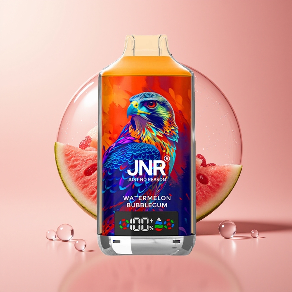 Watermelon Bubblegum JNR Falcon X 18000 Puffs Dual Mesh Coil