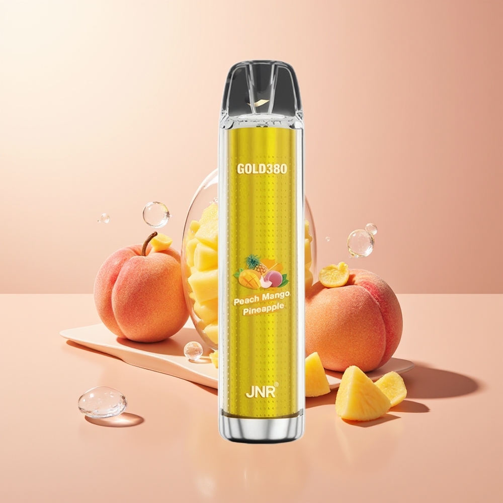 Peach Mango Pineapple JNR Glod380 6000 Puffs Disposable Vape