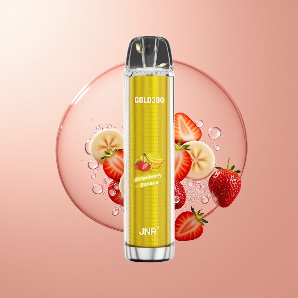 Strawberry Banana JNR Glod380 6000 Puffs Disposable Vape 1500mAh