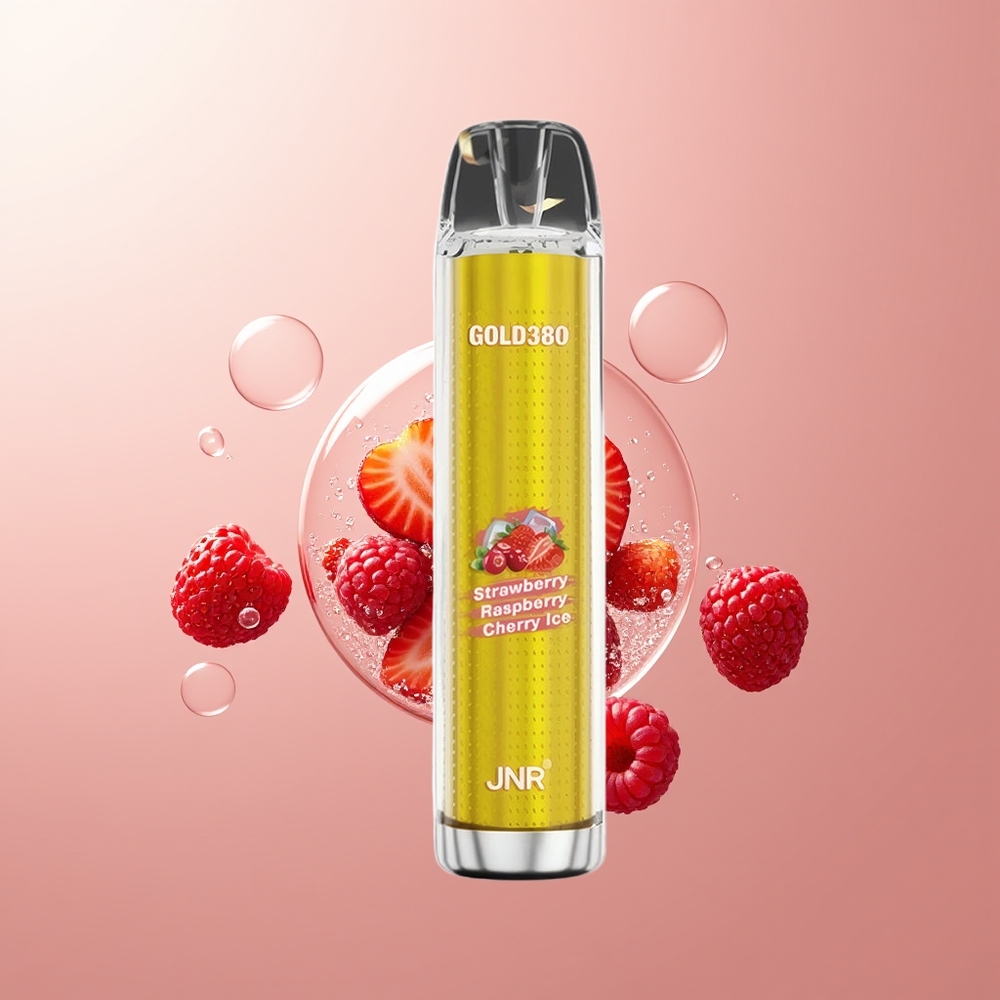 Strawberry Raspberry JNR Gold380 6000 Puffs Disposable Vape