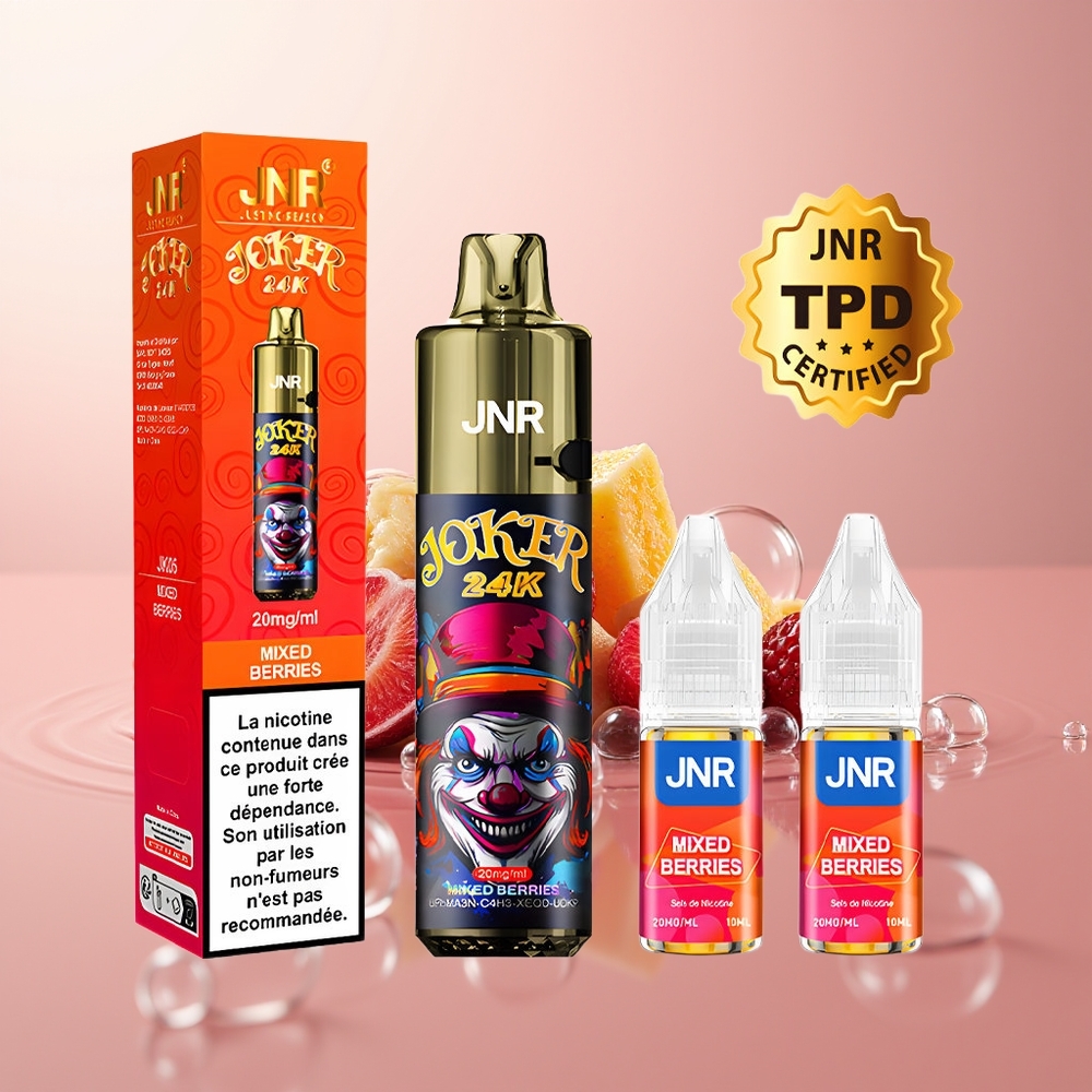 Mixed Berries JNR Joker 24K 24000 Puffs Disposable Vape