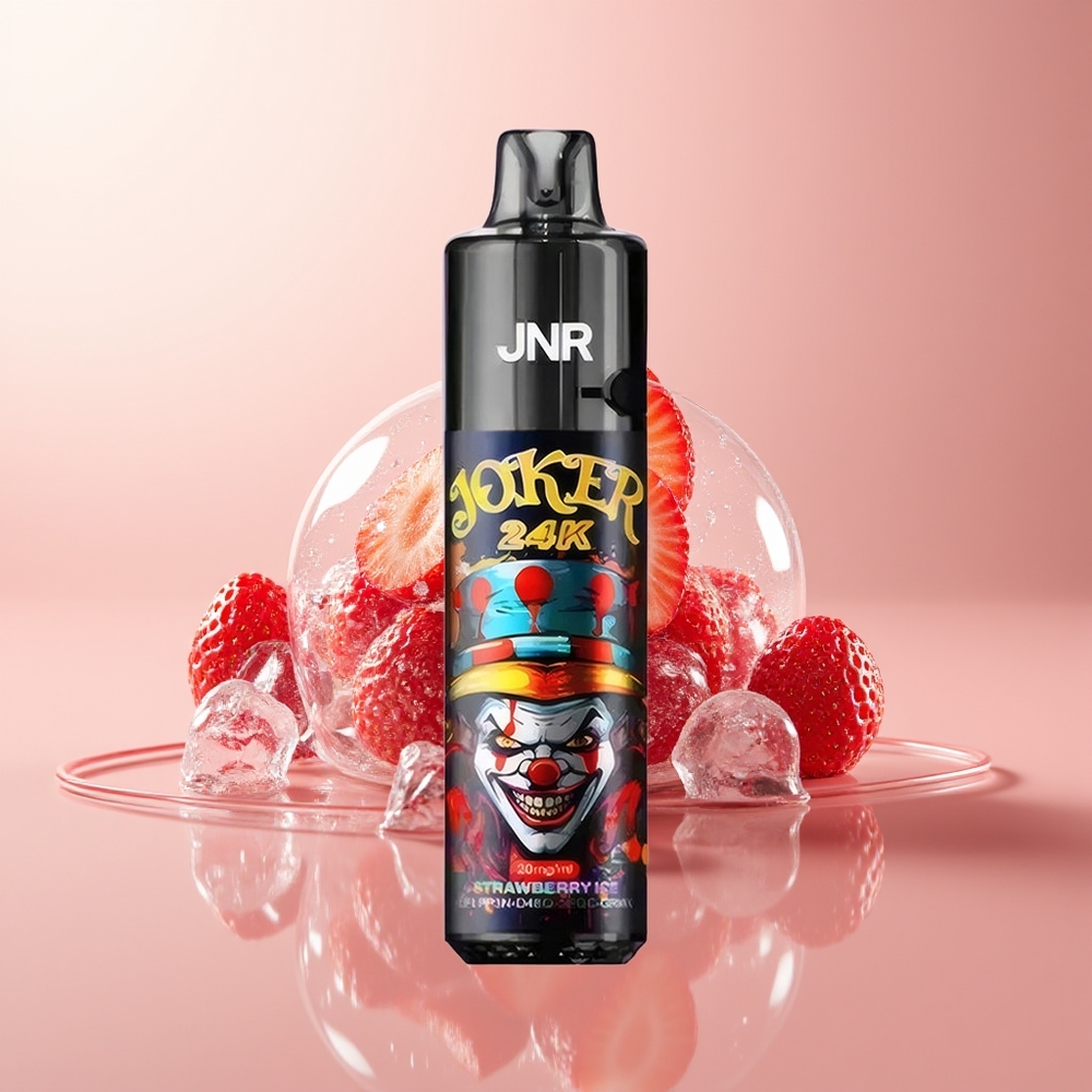 Strawberry Ice JNR Joker 24K 24000 Puffs Disposable Vape