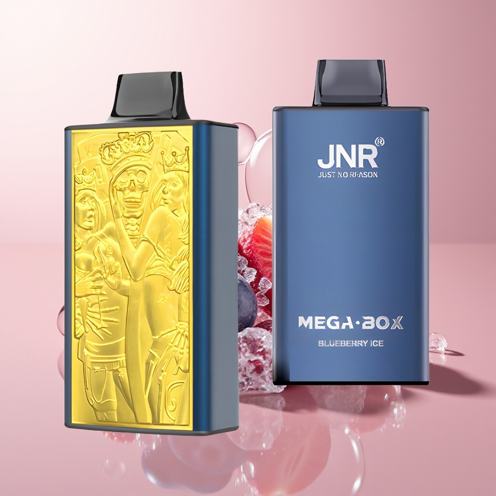 Blueberry Ice JNR Mega Box 25000 Puffs Dual Mesh