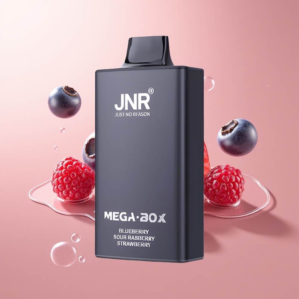 Blueberry Sour Raspberry Strawberry JNR Mega Box 25000 Puffs Disposable Vape 850mAh