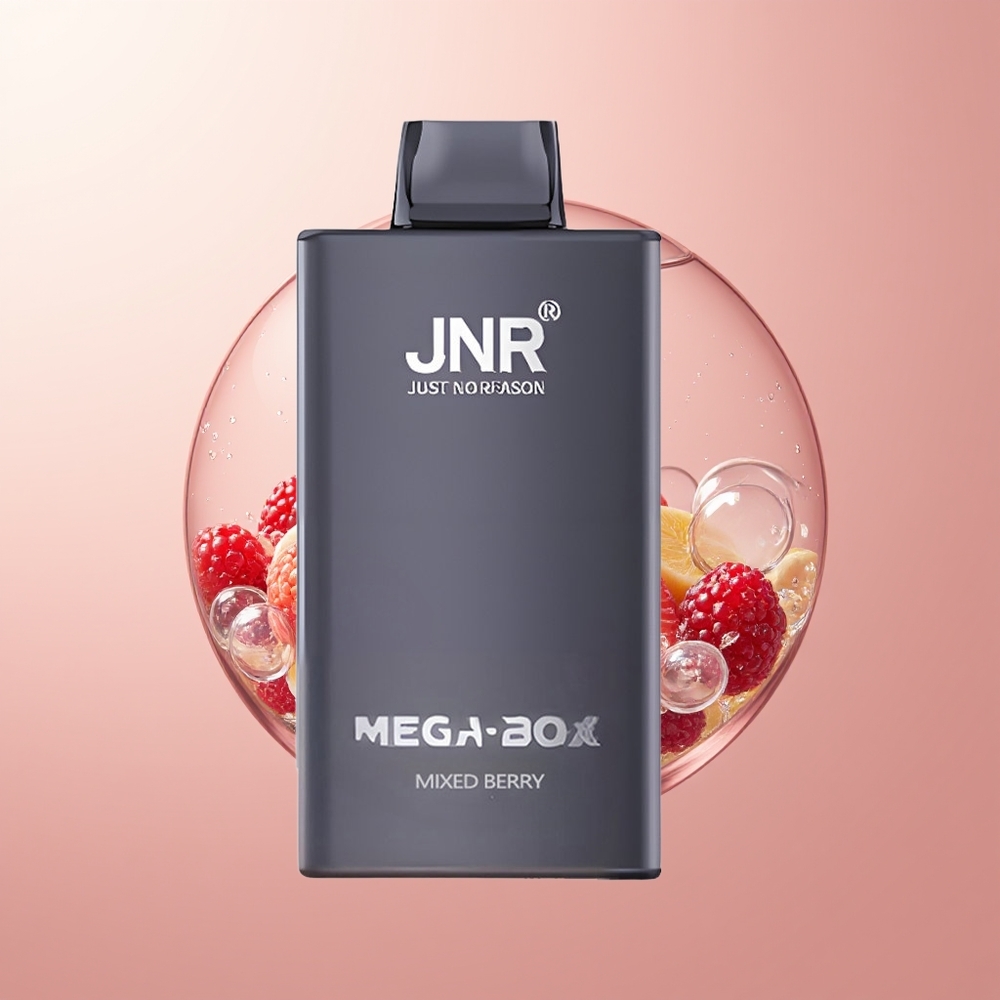 Mixed Berry JNR Mega Box 25000 Puffs Dual Mesh
