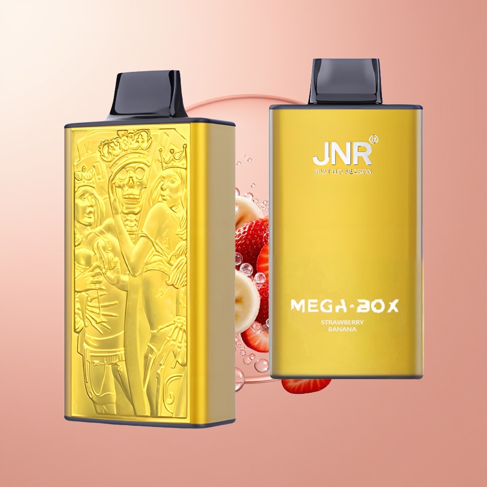 Strawberry Banana JNR Mega Box 25000 Puffs Dual Mesh Disposable Vape