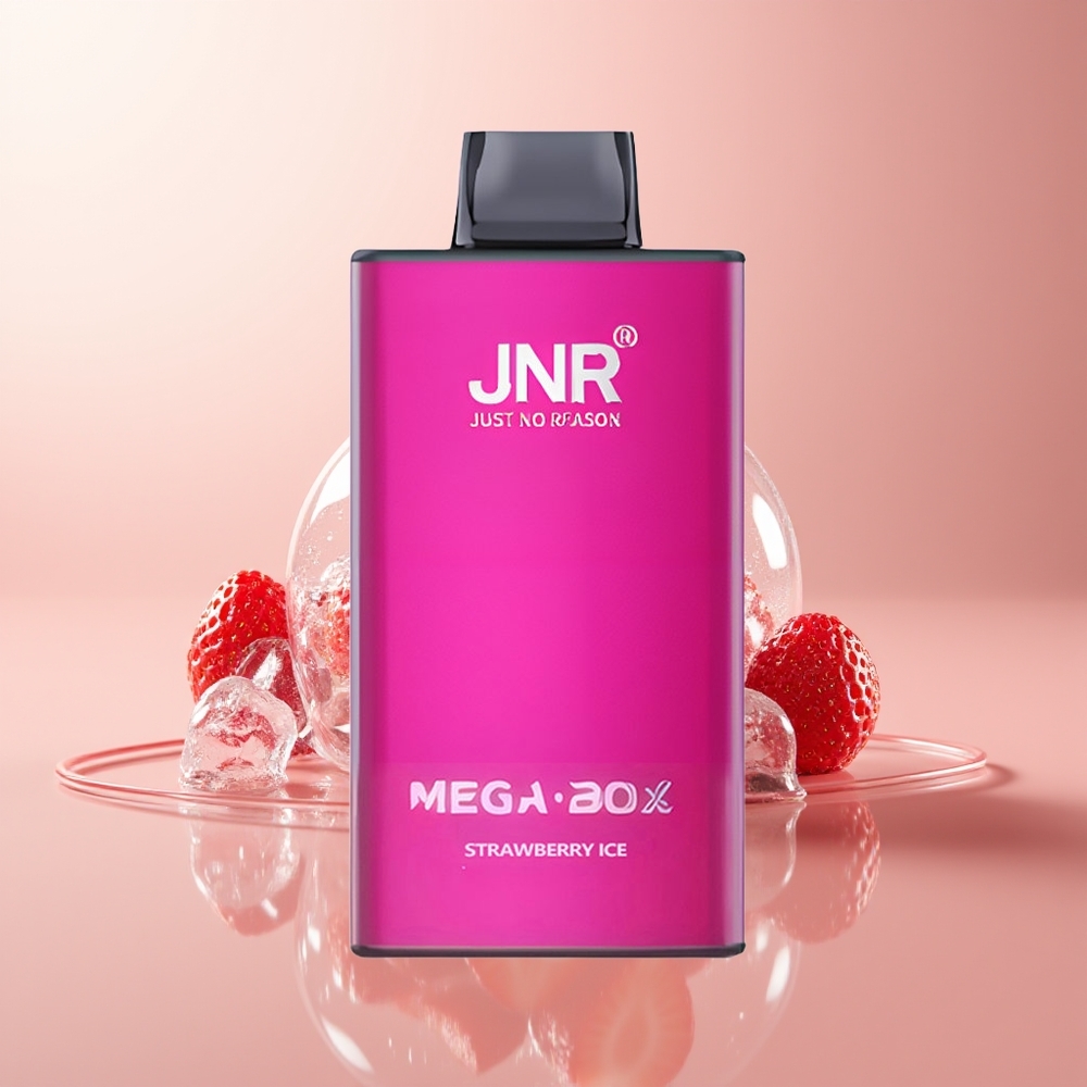 Strawberry Ice JNR Mega Box 25000 Puffs Dual Mesh