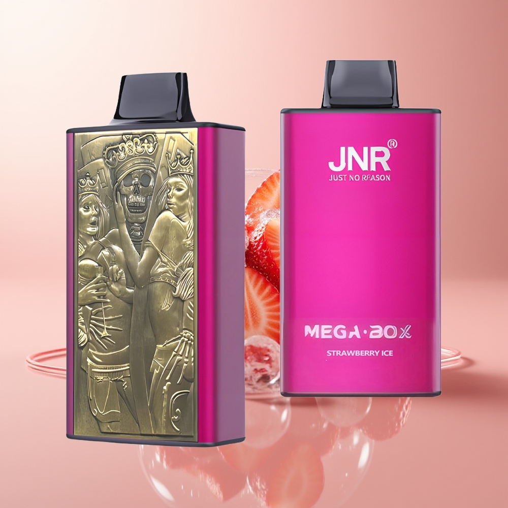 Strawberry Ice JNR Mega Box 25000 Puffs Dual Mesh