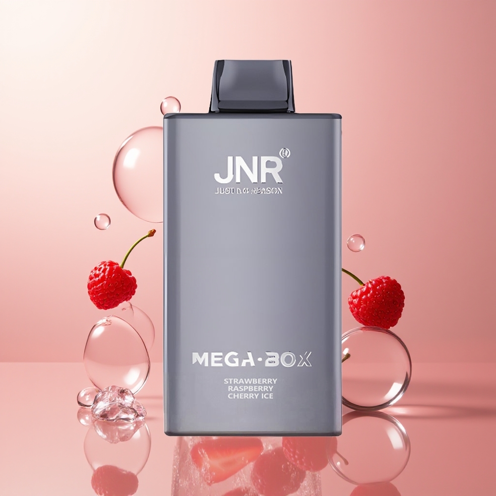 Strawberry Raspberry Cherry Ice JNR Mega Box 25000 Puffs Disposable Vape