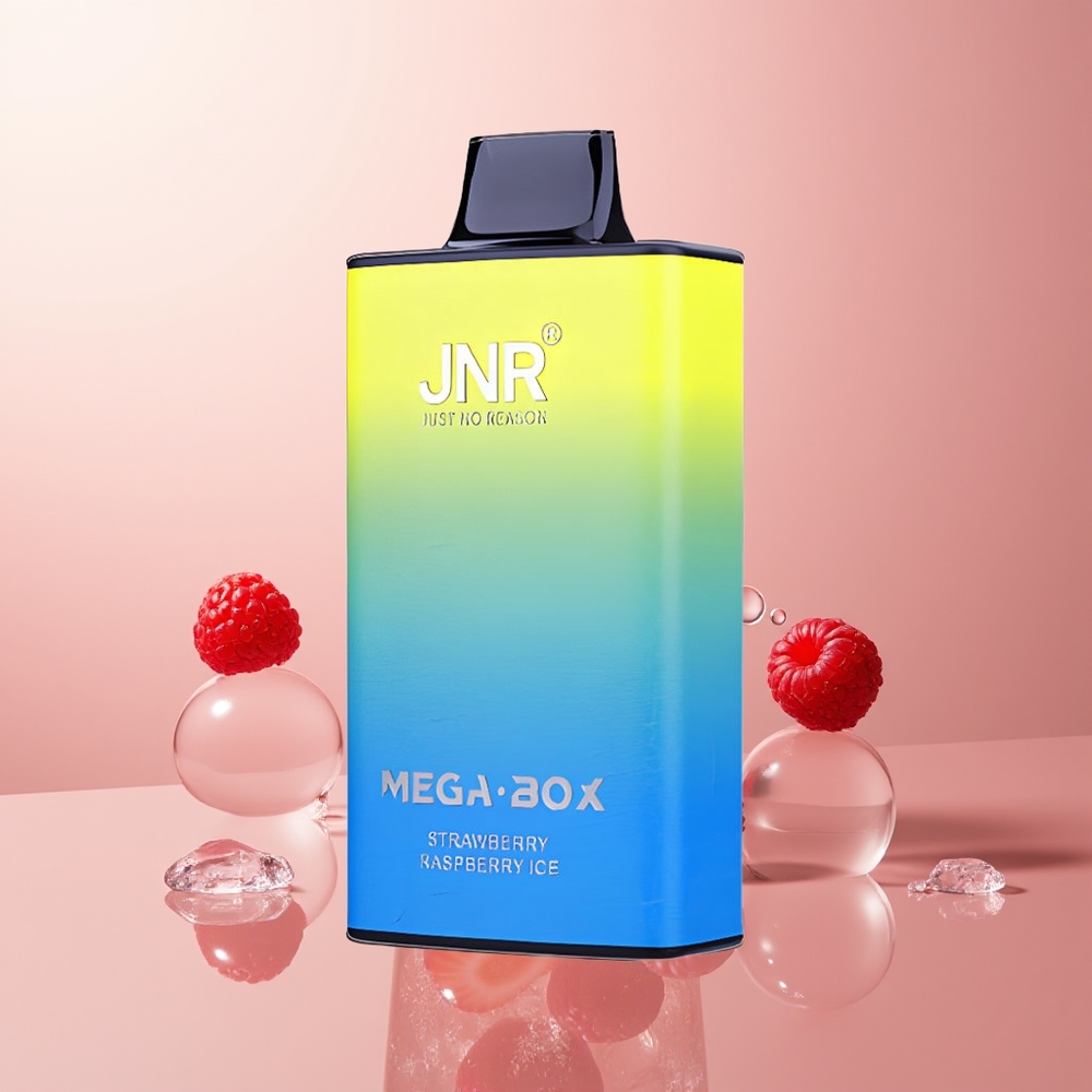 Strawberry Raspberry Ice JNR Mega Box 25000 Puffs Disposable Vape 30ml
