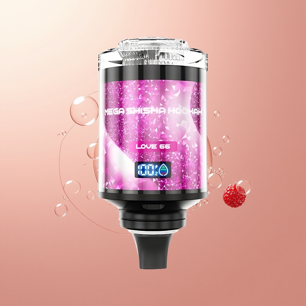 Love 66 JNR Mega Shisha Hookah 100K Desktop Compatibility