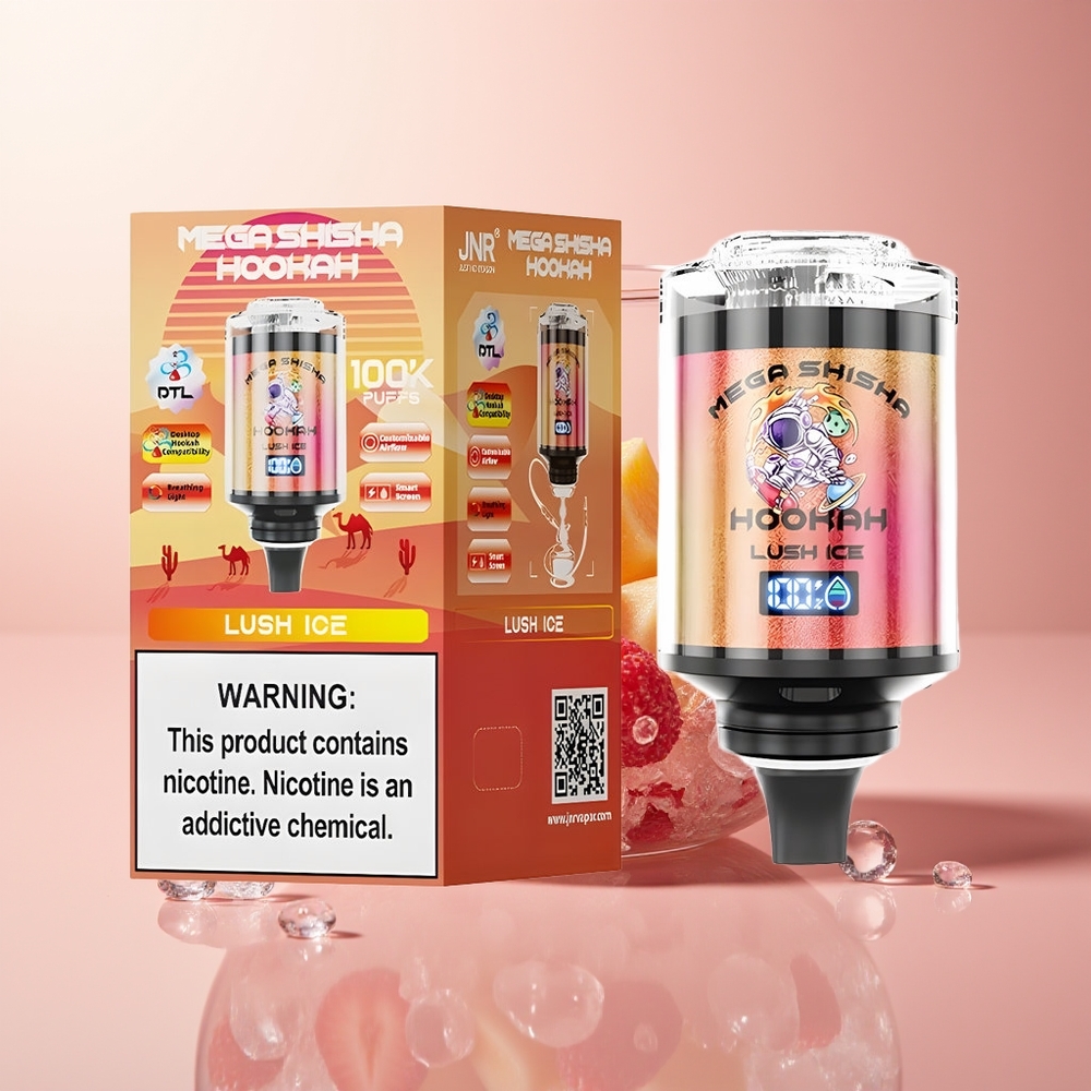 Lush Ice JNR Mega Shisha Hookah 100K Desktop Interactive Smart Screen