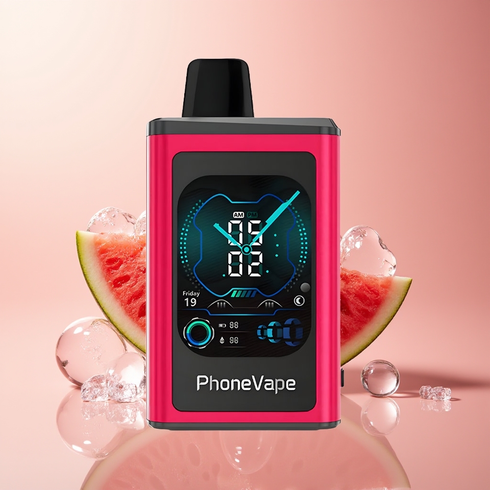 Watermelon Ice JNR PhoneVape 30000 puffs Turbo Disposable Vape