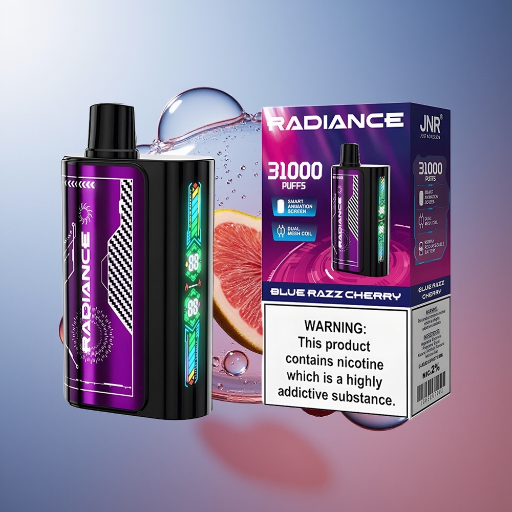 Blue Razz Cherry JNR Radiance 31000 Puffs Dual Mesh Disposable Vape