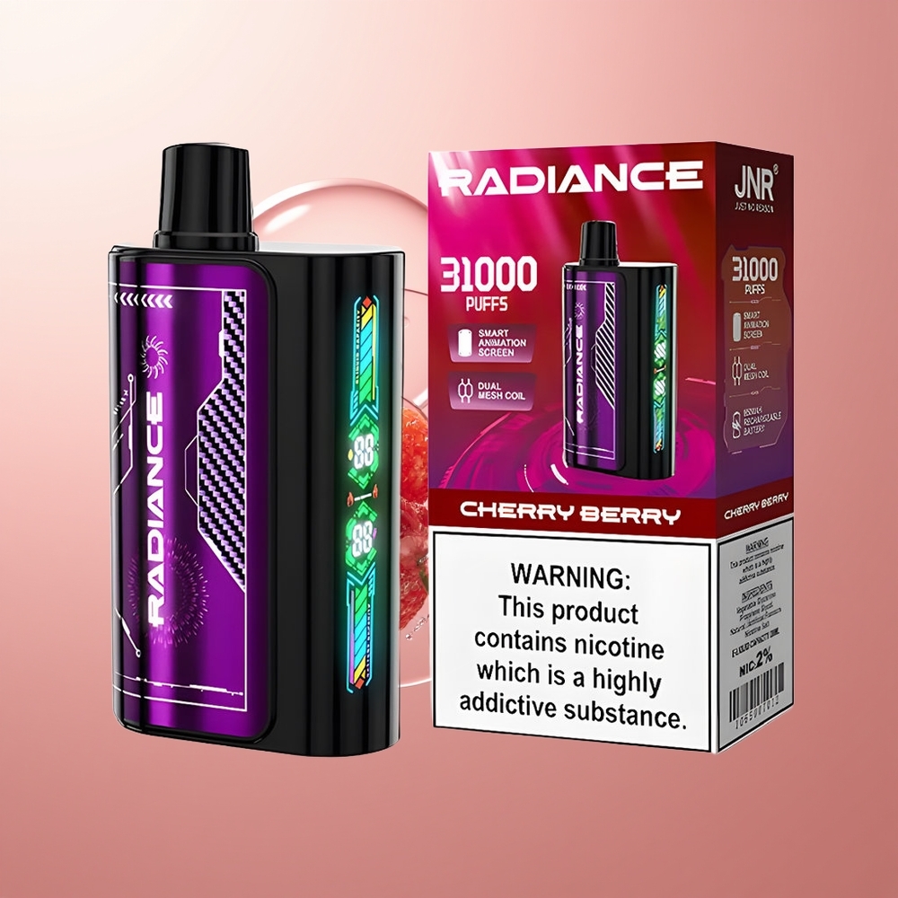 Cherry Berry JNR Radiance 31000 Puffs Dual Mesh Disposable Vape