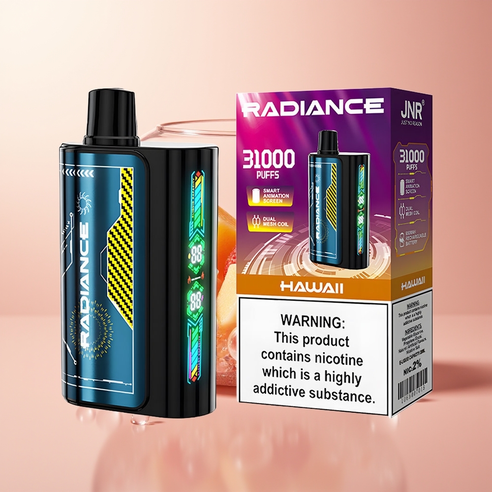 Hawaii JNR Radiance 31000 Puffs Disposable Vape 28ml E-liquid