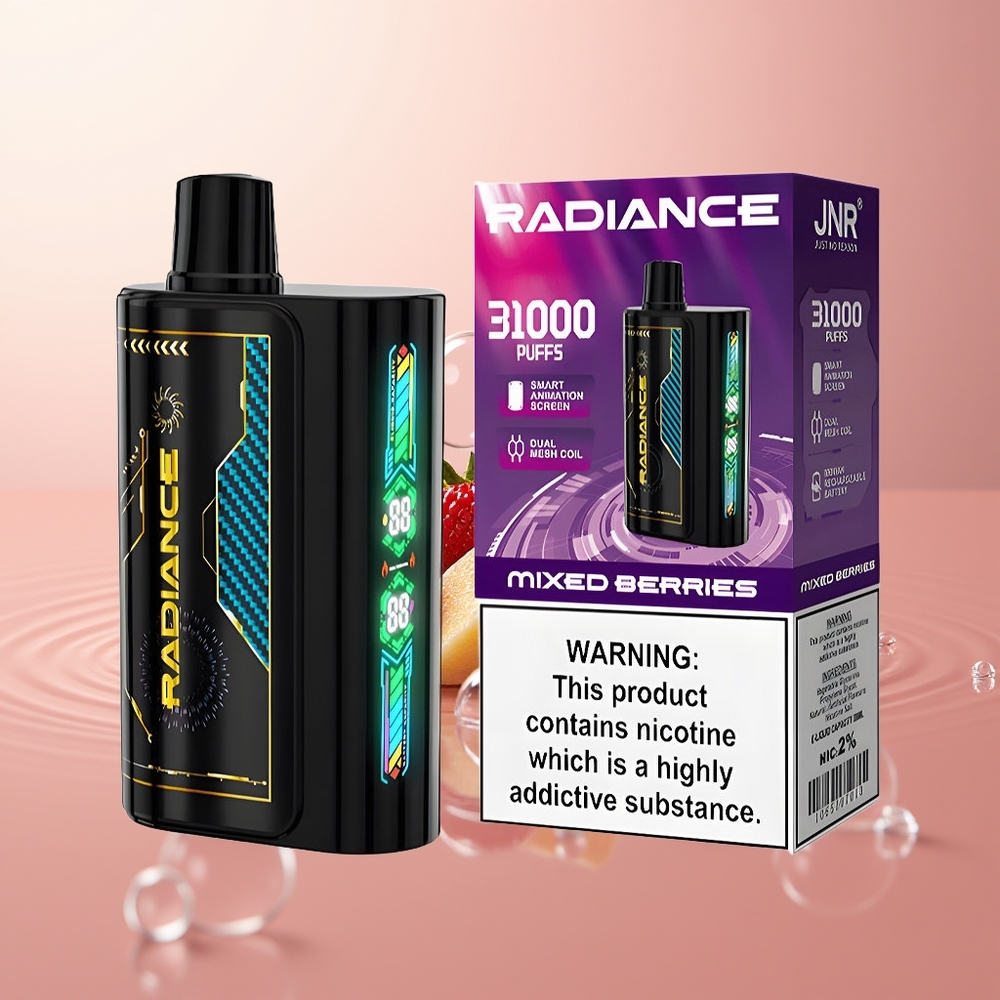 Mixed Berries JNR Radiance 31000 Puffs Dual Mesh Coil