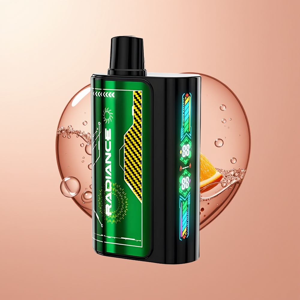 Passion Fruit Kiwi JNR Radiance 31000 Puffs Dual Mesh Disposable Vape