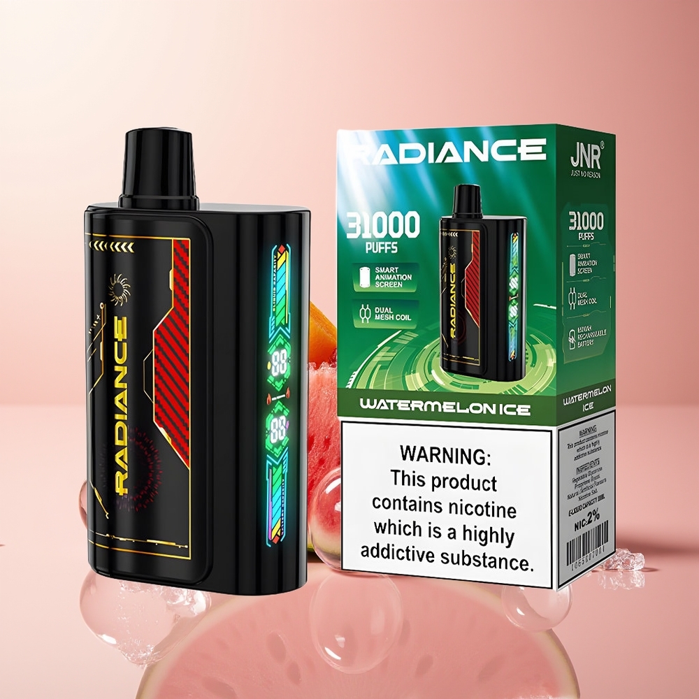 Watermelon Ice JNR Radiance 31000 Puffs Dual Mesh Coil