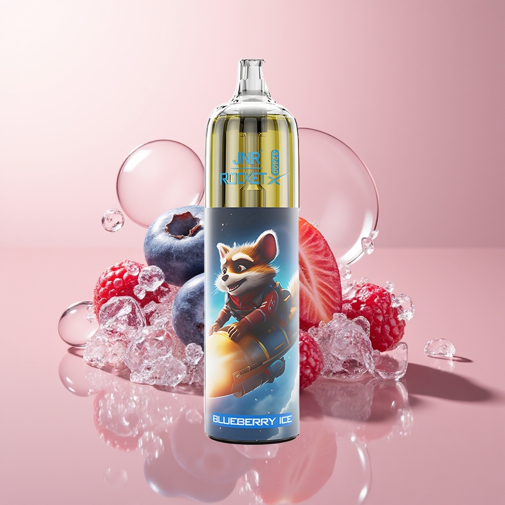 Blueberry Ice JNR Rocket-X 12400 Puffs Adjustable Airflow Disposable Vape