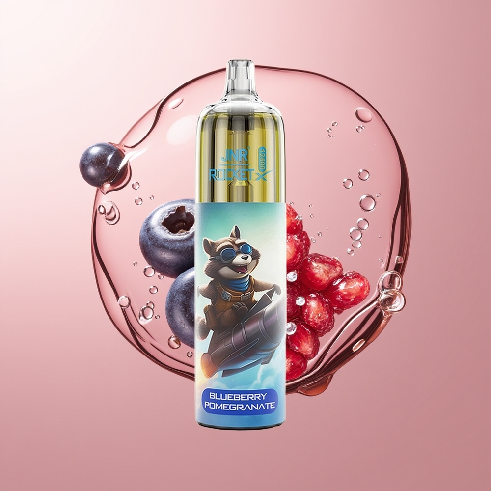 Blueberry Pomegranate JNR Rocket-X 12400 Puffs RGB Disposable Vape