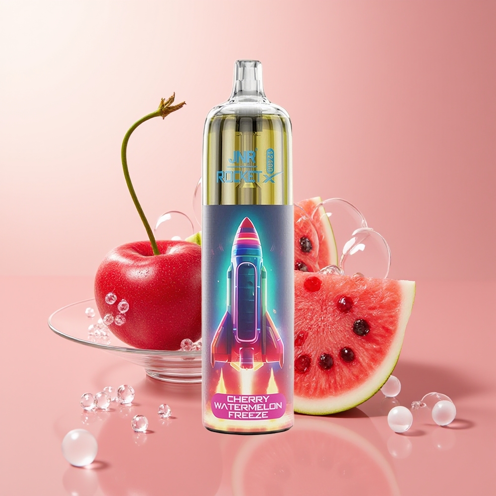 Cherry Watermelon JNR Rocket-X 12400 Puffs RGB Lights