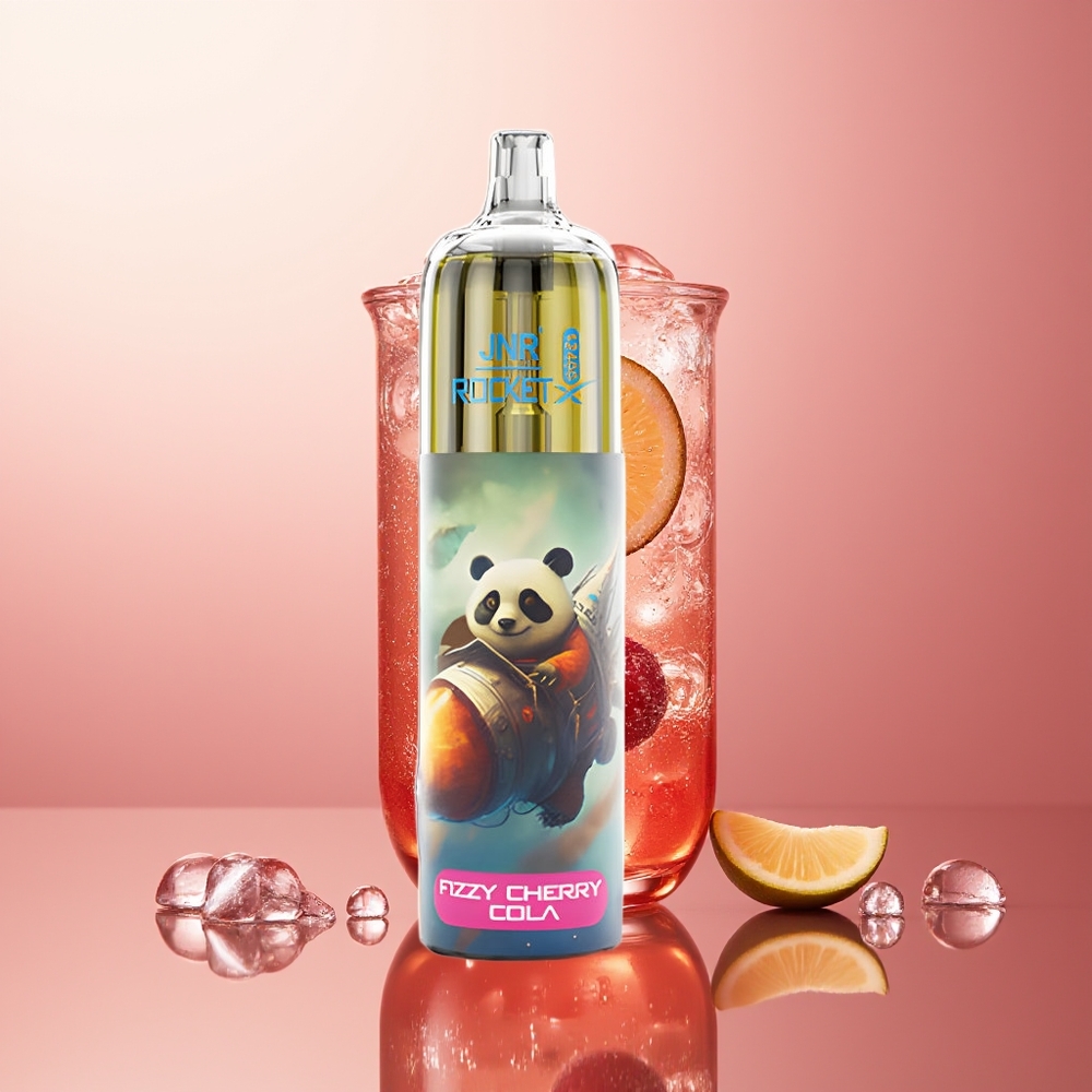 Fizzy Cherry Cola JNR Rocket-X 12400 Puffs RGB Lights