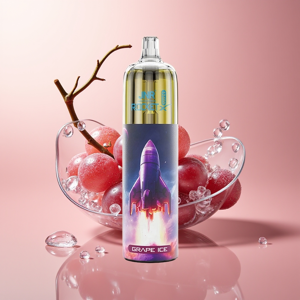Grape Ice JNR Rocket-X 12400 Puffs Type-C Quick Charge Disposable Vape
