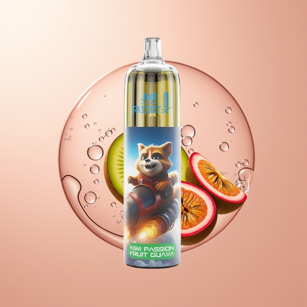 Kiwi Passion Fruit Guava JNR Rocket-X 12400 Puffs RGB