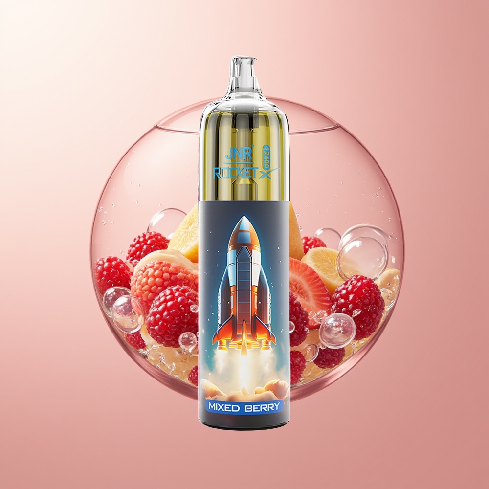 Mixed Berry JNR Rocket-X 12400 Puffs Type-C Quick Charge Disposable Vape