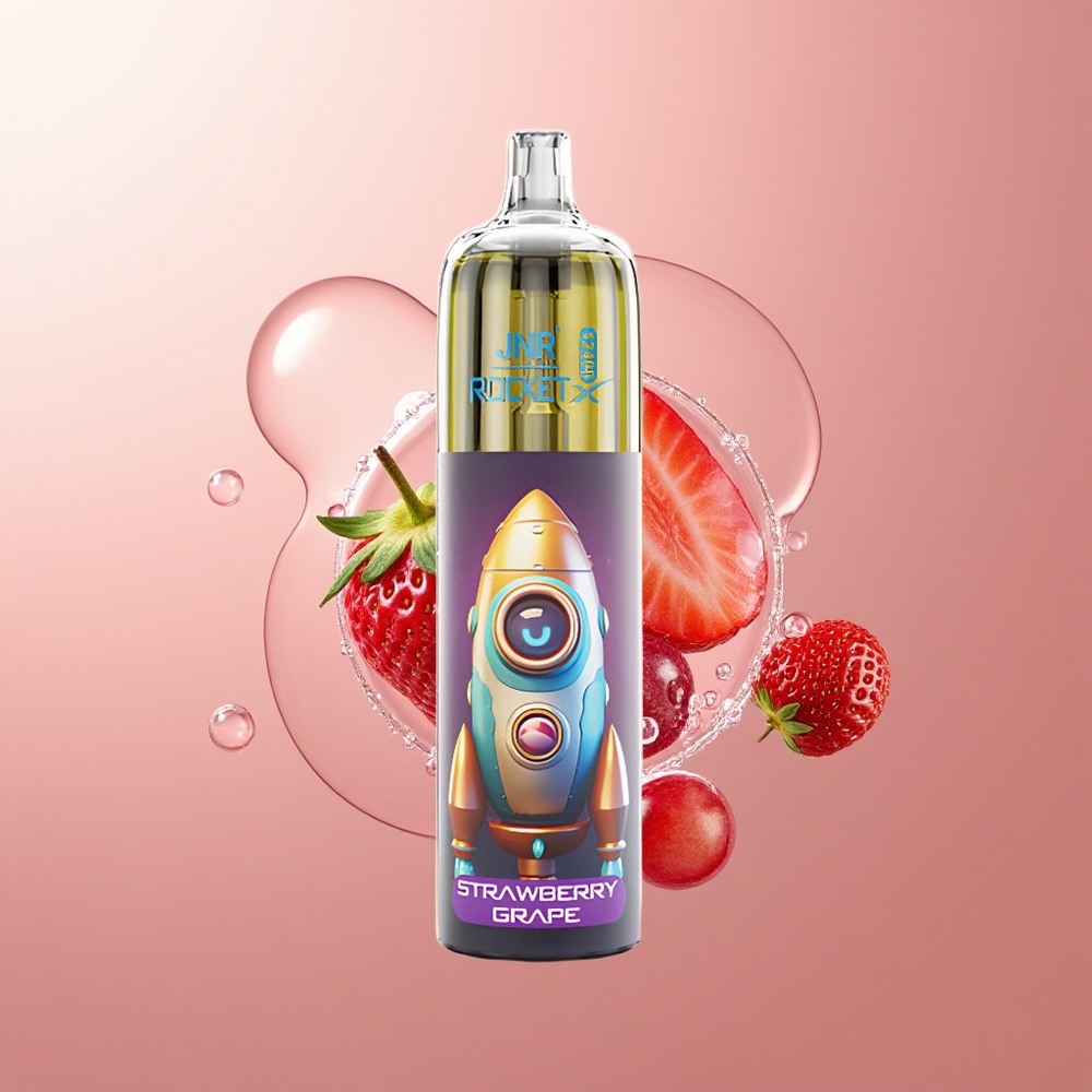 Strawberry Grape JNR Rocket-X 12400 Puffs RGB Lights