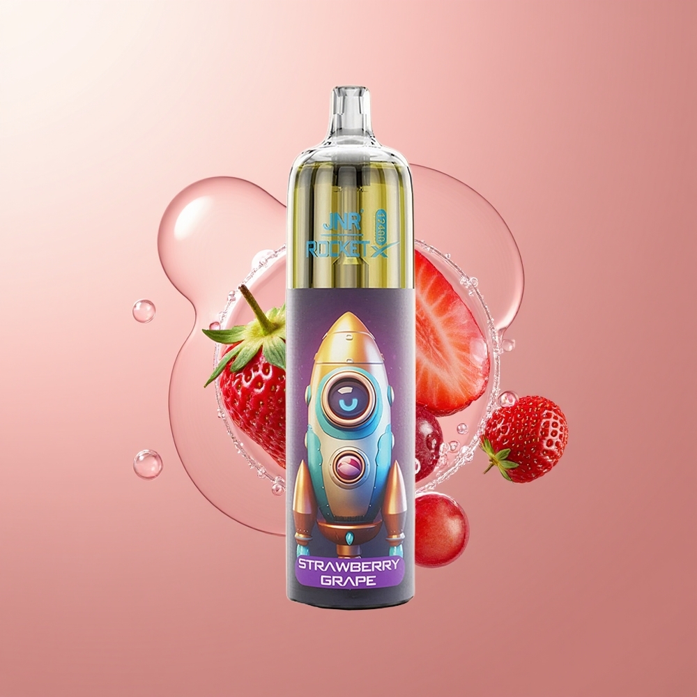 Strawberry Grape JNR Rocket-X 12400 Puffs RGB Lights