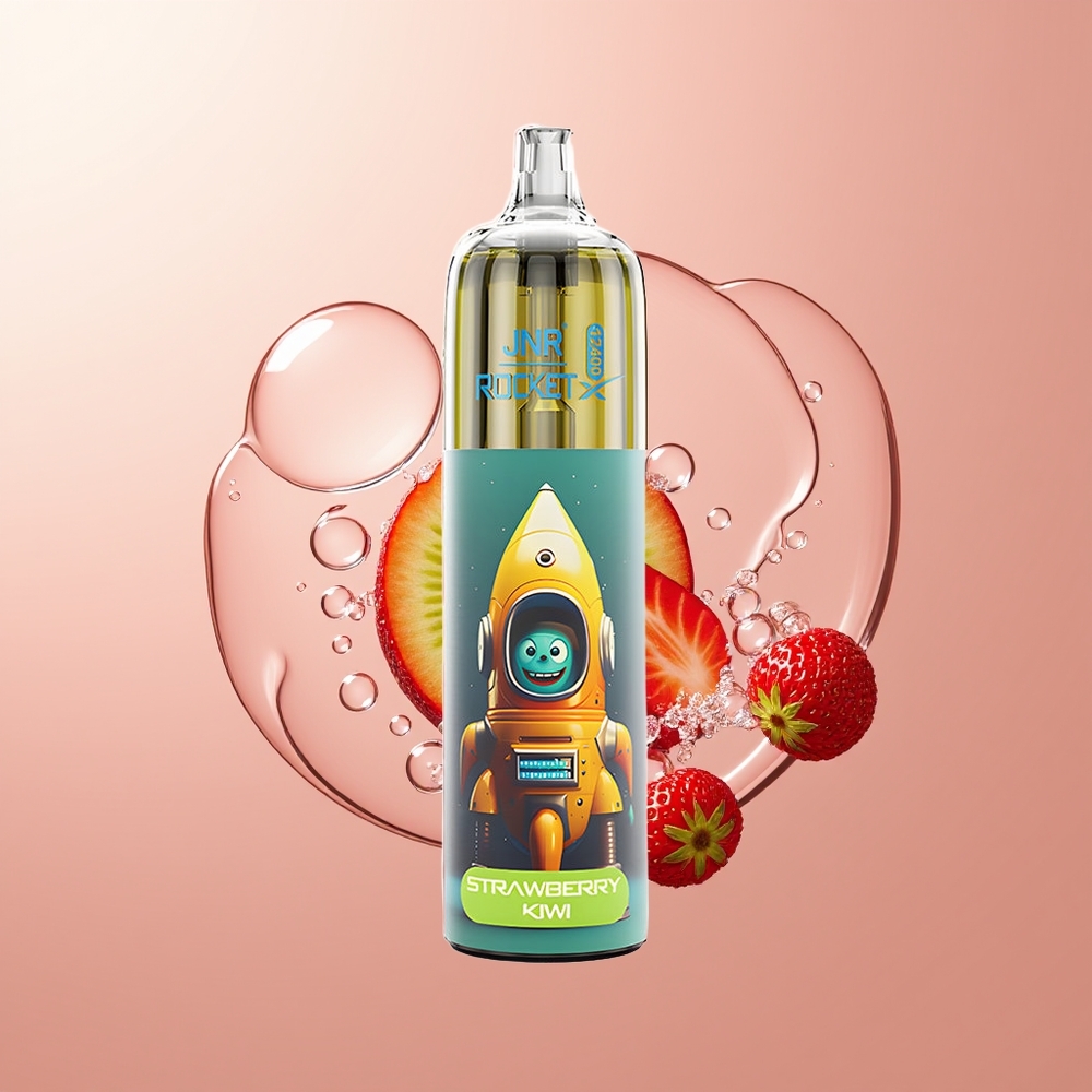 Strawberry Kiwi JNR Rocket-X 12400 Puffs RGB Lights